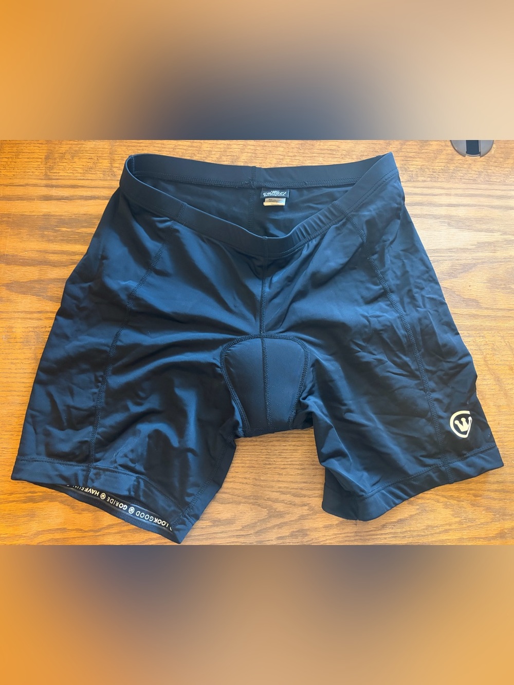 Women’s Black Padded Cycling Shorts